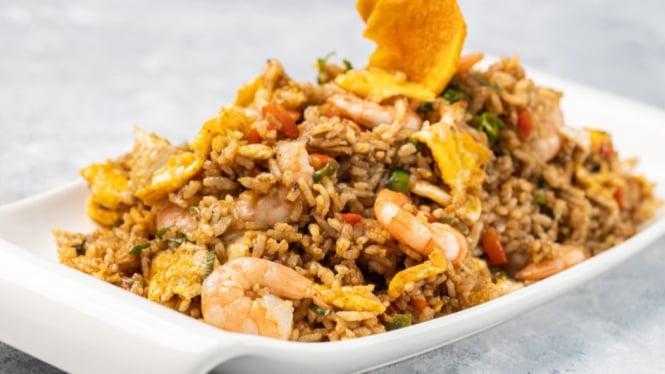 Ilustrasi Nasi Goreng Seafood