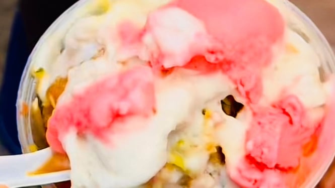 Rujak Ice Cream Pak Hadi Purbalingga
