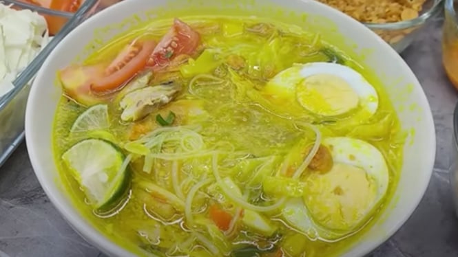 Ilustrasi Soto Lamongan