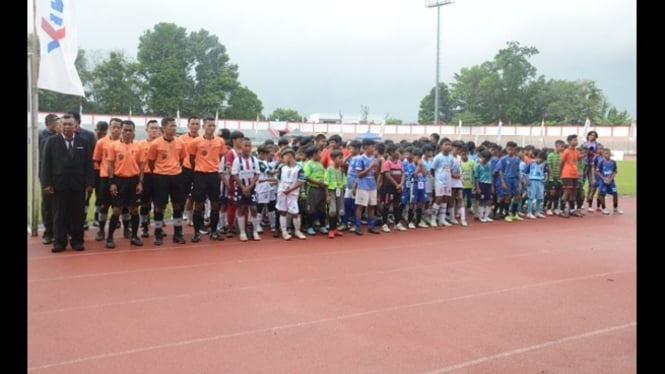 57 tim sepak bola usia dini ramaikan Stadion Wijayakusuma