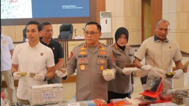 Polisi gerebek rumah produksi senpi ilegal di Lampung