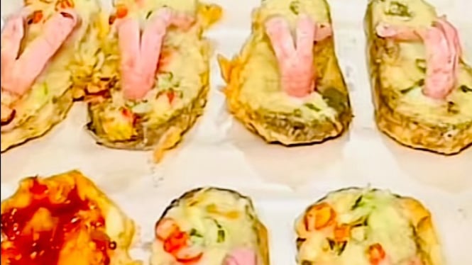 Mendoan Bentuk Sandal di Purwokerto