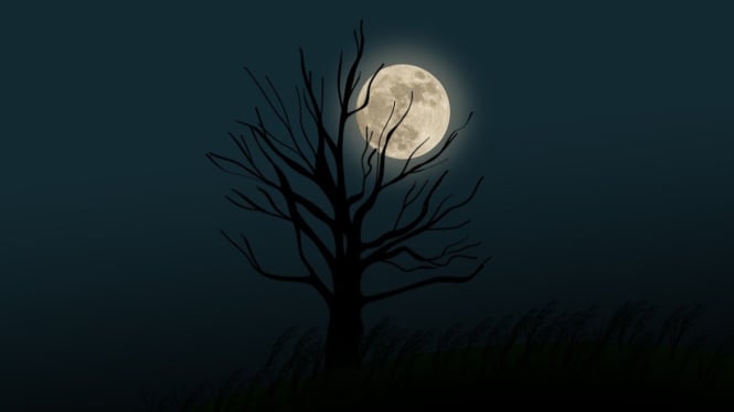 Ilustrasi Weton Cahaya Bulan