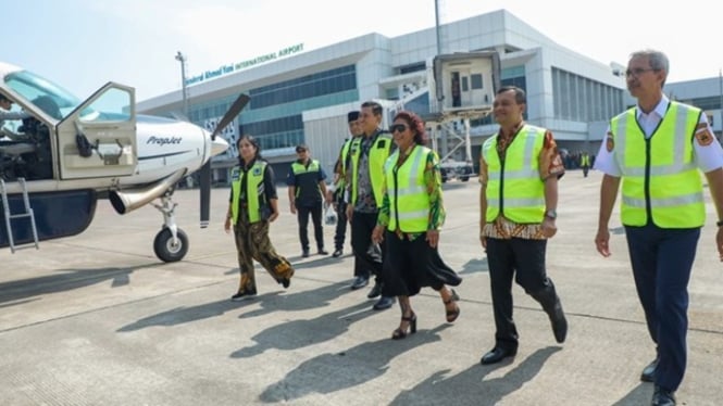 Susi Pudjiastuti resmikan penerbangan rute baru Susi Air