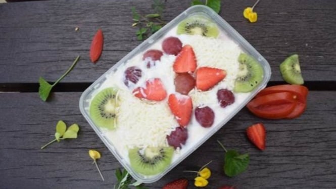 Ilustrasi Salad Buah