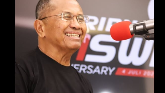 Dahlan Iskan saat menghadiri acara publik sebelum jadi tersangka