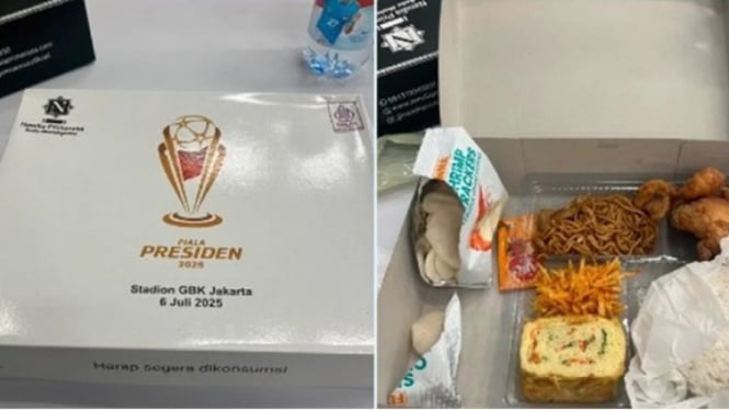 Nasi kotak GBK bikin jurnalis Inggris terkesan dan viral