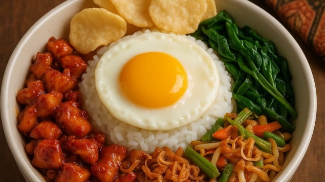 Ilustrasi Rice Bowl