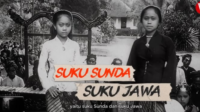 Dua suku besar hidup berdampingan di Pulau Jawa