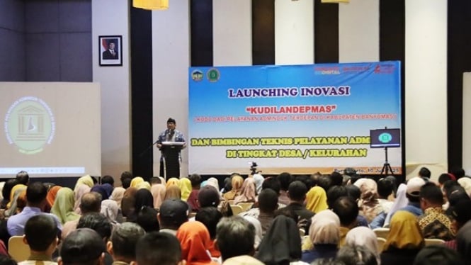 Peluncuran KUDILANDEPMAS di Purwokerto, Banyumas