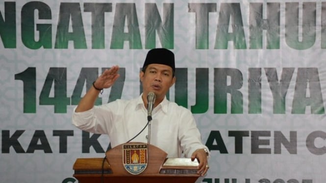 Bupati Cilacap beri pesan muhasabah kepada seluruh ASN