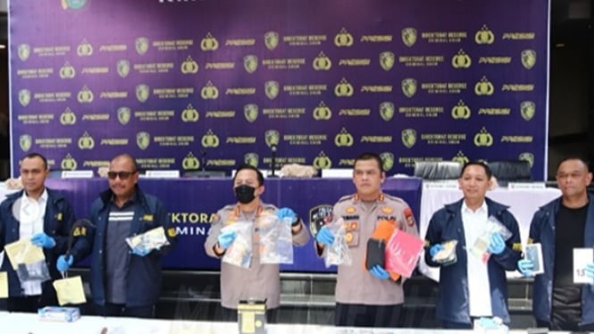 Konferensi pers kasus pembunuhan Sidah Alatas