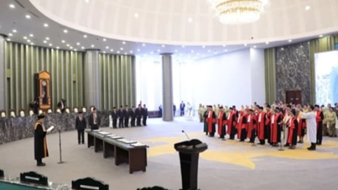 Ketua MA Sunarto beri pernyataan soal revisi KUHAP