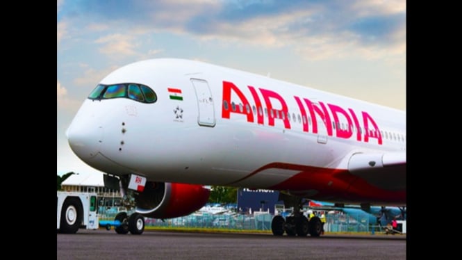 Rekaman Air India Viral Sebelum Jatuh