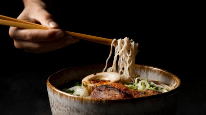 Ilustrasi Ramen Jepang
