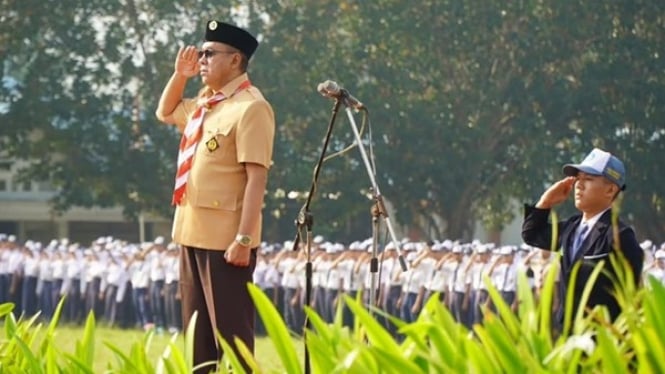 Bupati Banyumas buka MPLS di Alun-alun Banyumas