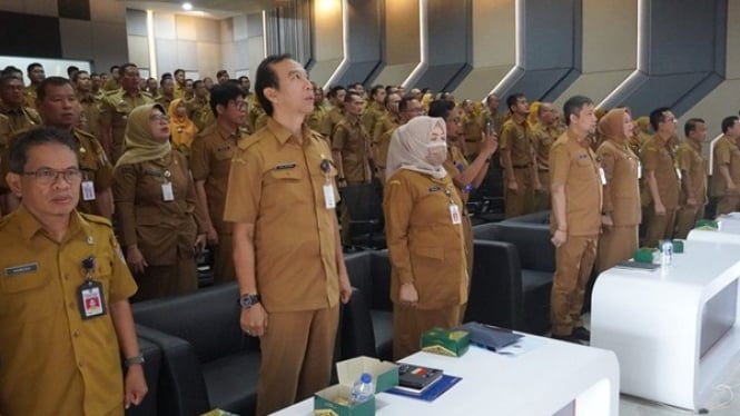 Bupati Cilacap evaluasi capaian APBD triwulan kedua