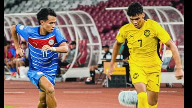 Timnas Malaysia U23 kalah 0-2 dari Filipina di laga perdana