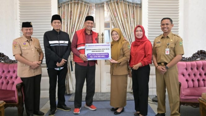 10 Parpol Terima Bantuan Keuangan dari Pemkab Banjarnegara