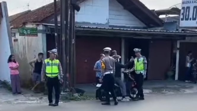 Operasi Patuh Candi 2025 di Jalan Ringin Tirto Purwokerto