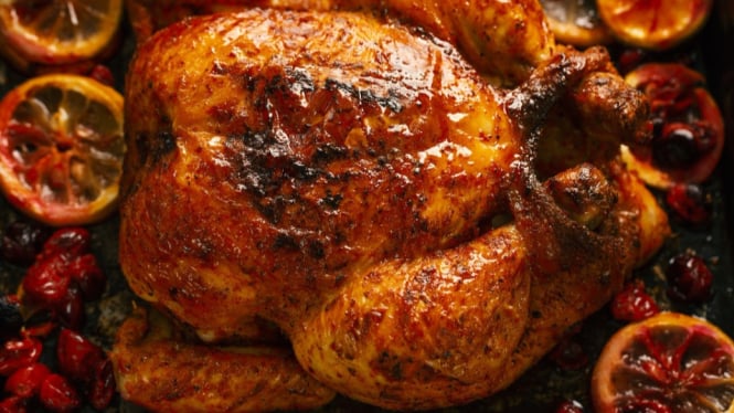 Ilustrasi Ayam Bakar