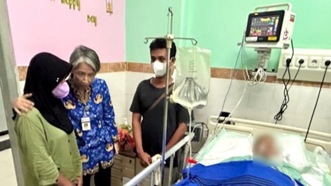 Rafa sempat dirawat intensif di RSUP Kariadi