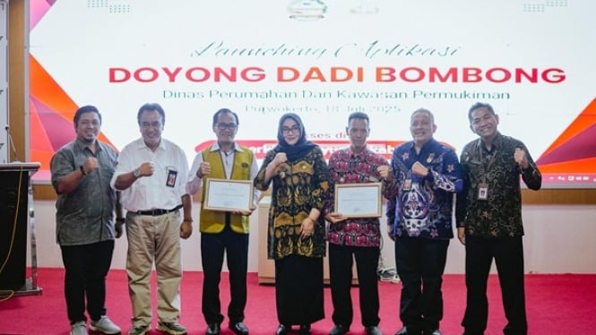 Aplikasi DOYONG DADI BOMBONG resmi diluncurkan Banyumas