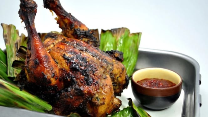 Ilustrasi Ayam Bakar