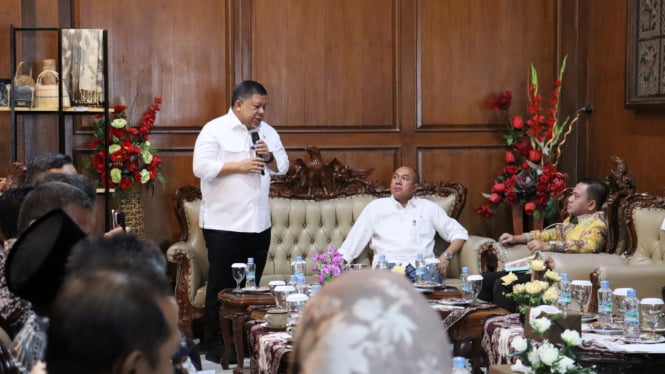 Bupati Banyumas Terima Kunjungan Wamen PKP