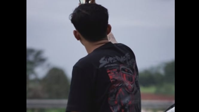 Kreator @_bamskuy minta maaf usai kontennya viral di Pakansari