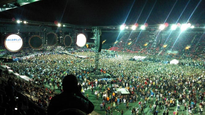 Konser Coldplay yang tidak pernah gagal