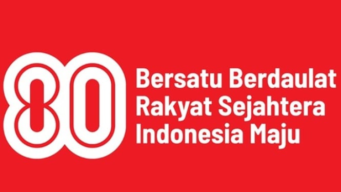 Logo HUT RI ke 80 resmi dirilis oleh Setneg
