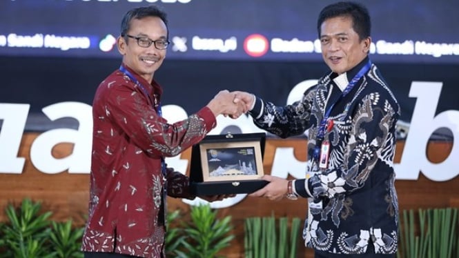 TTIS Cilacap resmi dikukuhkan oleh BSSN di Depok