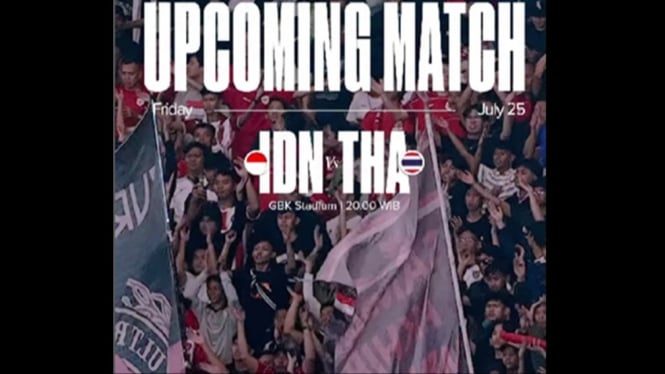 Timnas U23 Indonesia vs Thailand Semifinal Piala AFF 2025