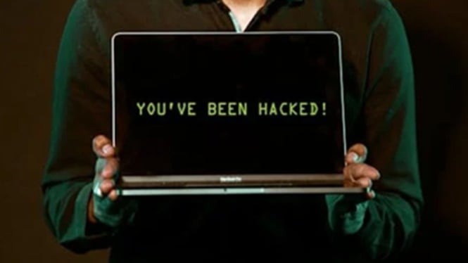 Ilustrasi unggahan hacker DigitalGhostt di platform X
