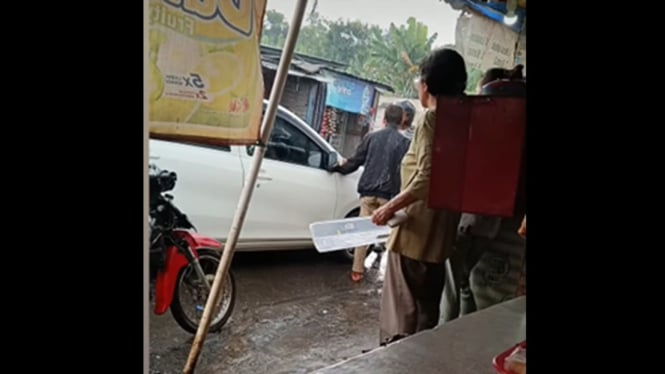 3 opang diamankan usai hadang taksi online viral