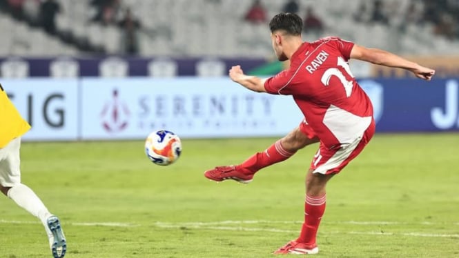 Striker Timnas Indonesia U-23 Jens Raven