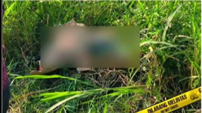 Polisi olah TKP pembunuhan driver ojol Sevi Ayu Claudia