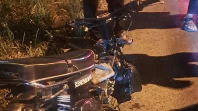 Kecelakaan Motor di Watusalam Pekalongan