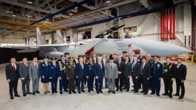 MoU pembelian 24 unit pesawat tempur F-15EX dari AS pada 2023