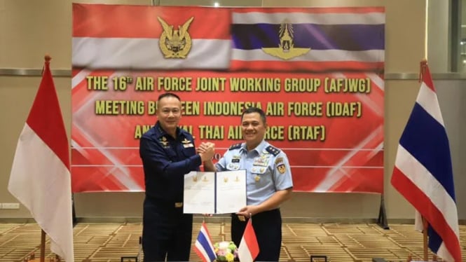 Pertemuan TNI AU dan RTAF di Bali