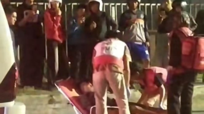 Kecelakaan Tunggal  di Semampir Banjarnegara