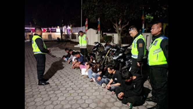 Polresta Cilacap gelar rekonstruksi tawuran maut AJ