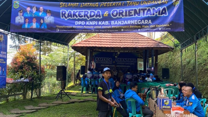 Rakerda dan orientama DPD KNPI Banjarnegara