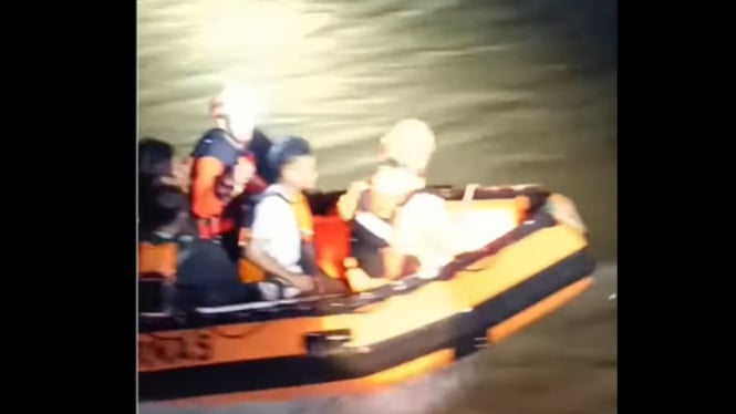 SAR gabungan sisir sungai cari korban laka air Purbalingga