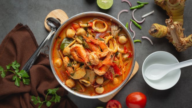 Ilustrasi Seafood