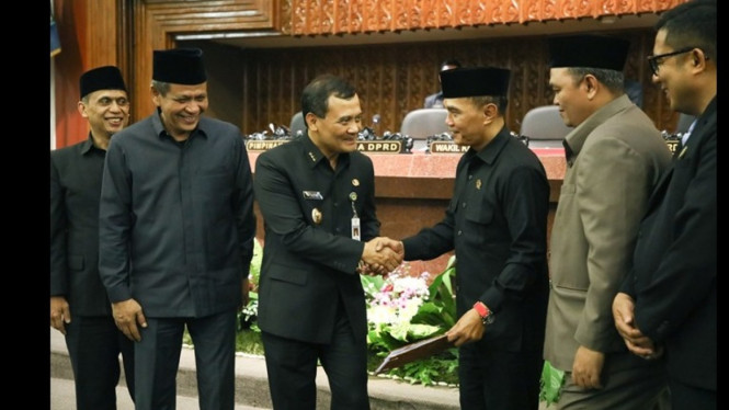 Rapat paripurna APBD Jateng 2025 disahkan di Gedung Berlian