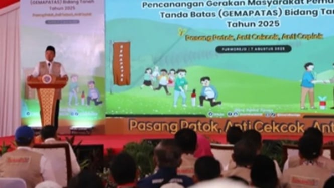 Menteri ATR dan Gubernur Jateng hadiri GEMAPATAS Purworejo