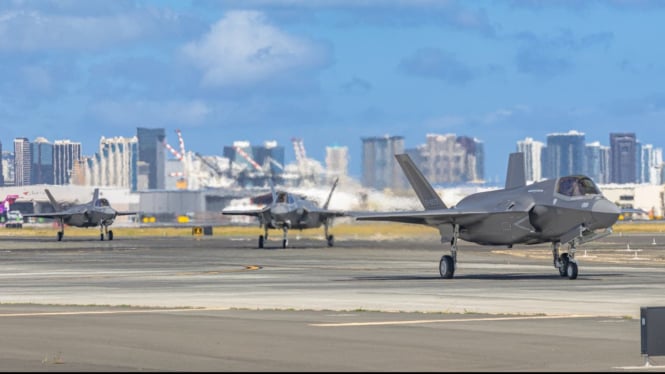 Kedatangan F-35B Pertama Jepang