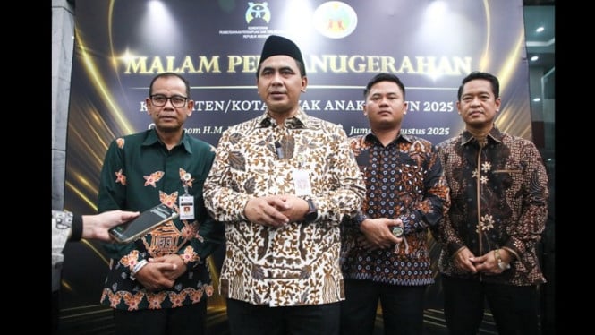 Jateng terima penghargaan Provinsi Layak Anak 2025